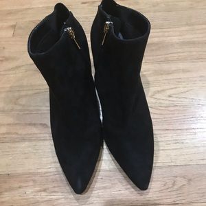 Qupid heels black suede